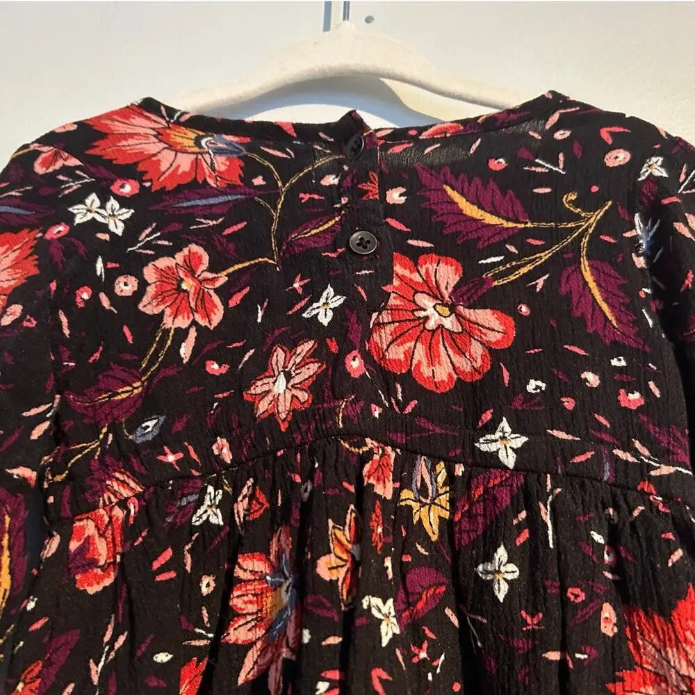 Old Navy Viscose/Rayon Floral Peasant Dress, Toddler Girl 18-24 Months
